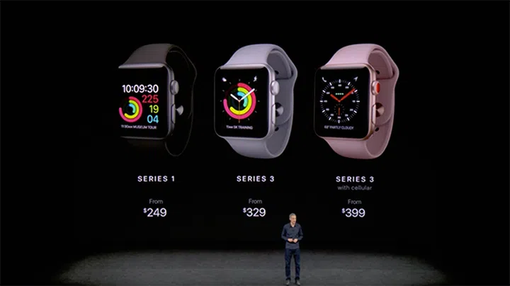 Cellular models will cost more. Pricing captured in US dollars from launch event.