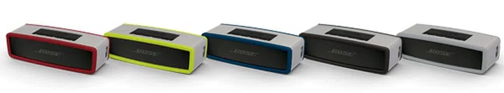 A choice of five soft covers are available for the SoundLink Mini II.