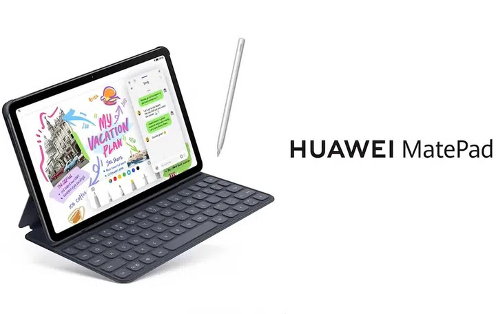 The Huawei MatePad. (Screenshot: Huawei Mobile YouTube channel)