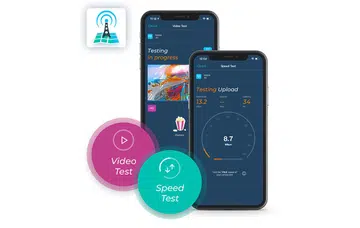 Opensignal speed testing app.