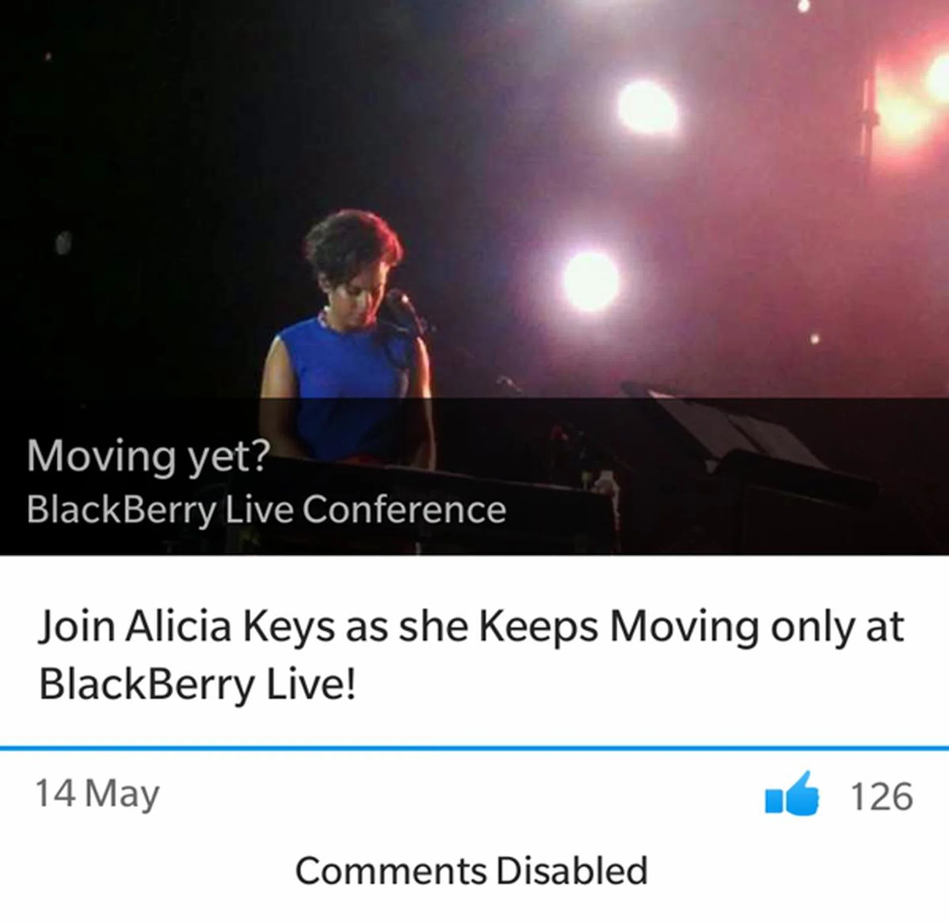 The BBM Channels' user interface can be seen as a mash-up of Facebook, Twitter and Instagram.