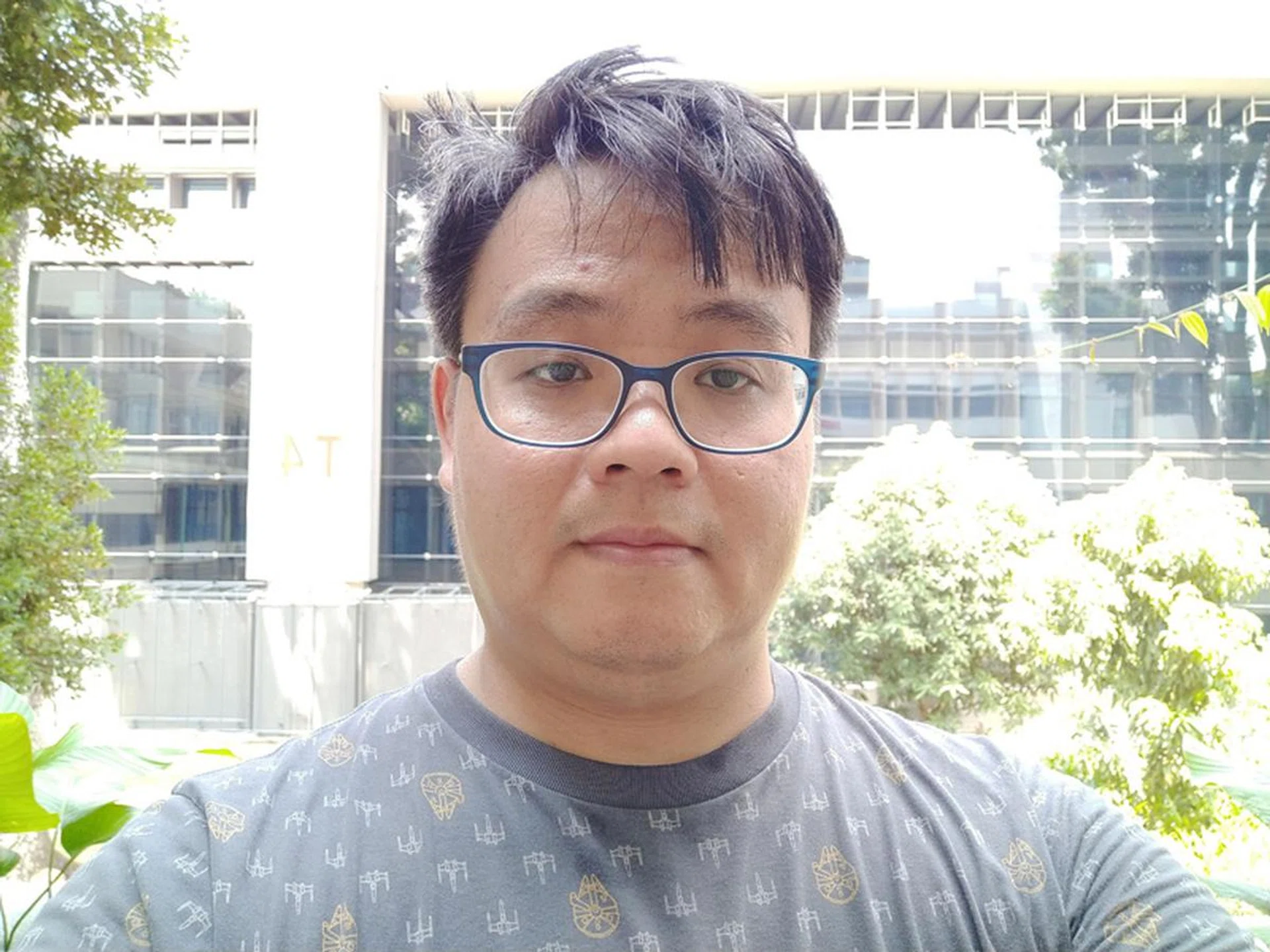 This writer doesn’t need a camera to make him look worse, thank you very much.