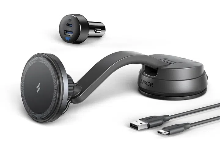 The Anker 613 Magnetic Wireless Charger (MagGo). <br>Image source: Anker