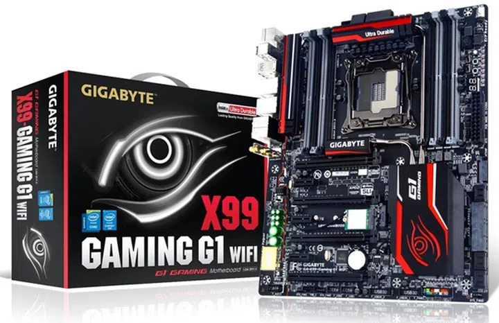 Gigabyte GA-X99-Gaming G1 WIFI (Image source: Gigabyte)
