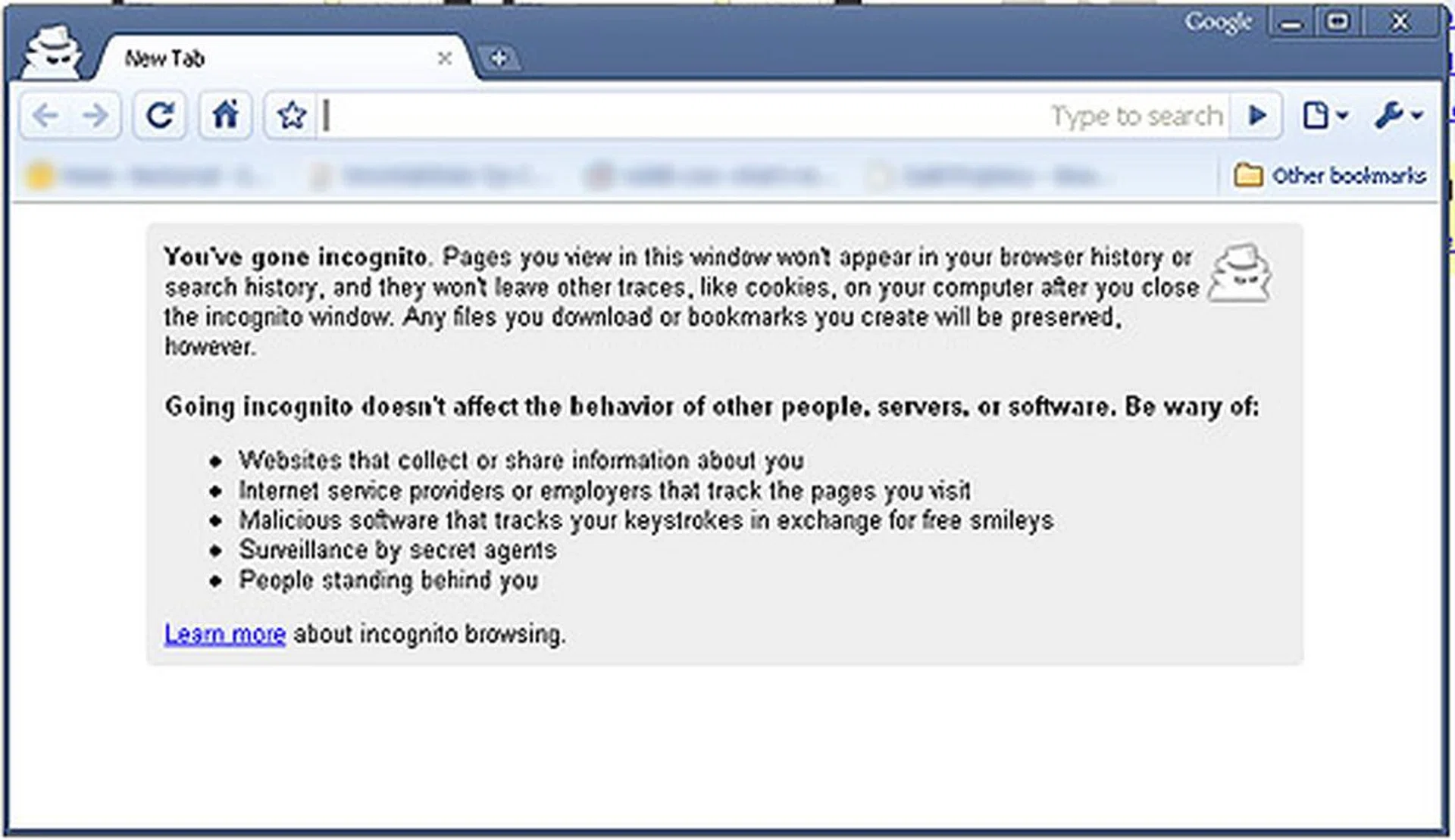 Incognito in action.