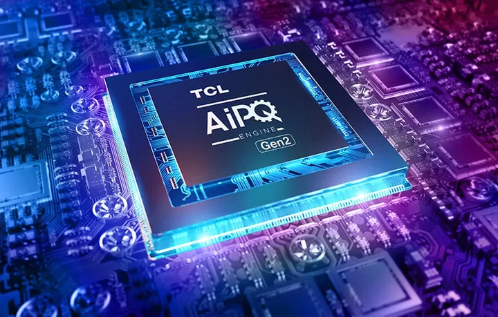 Artist rendition of TCL's AiPQ Engine Gen 2. Source: TCL.