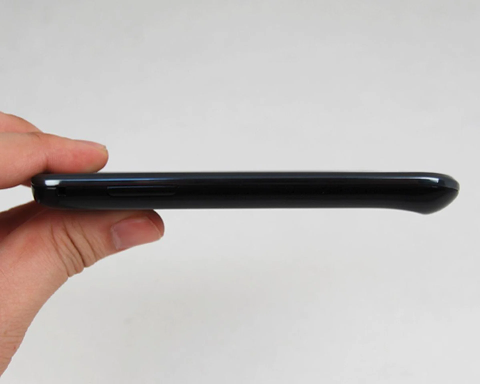 The Galaxy S is probably the thinnest Android phone to date, measuring at just 9.9mm.