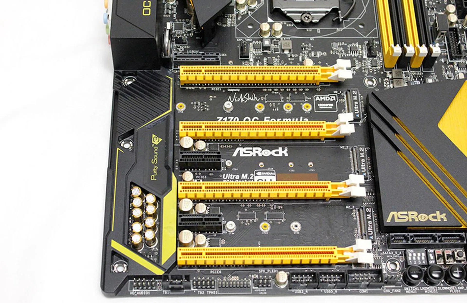 ASRock Z170 OC Formula PCIe slots