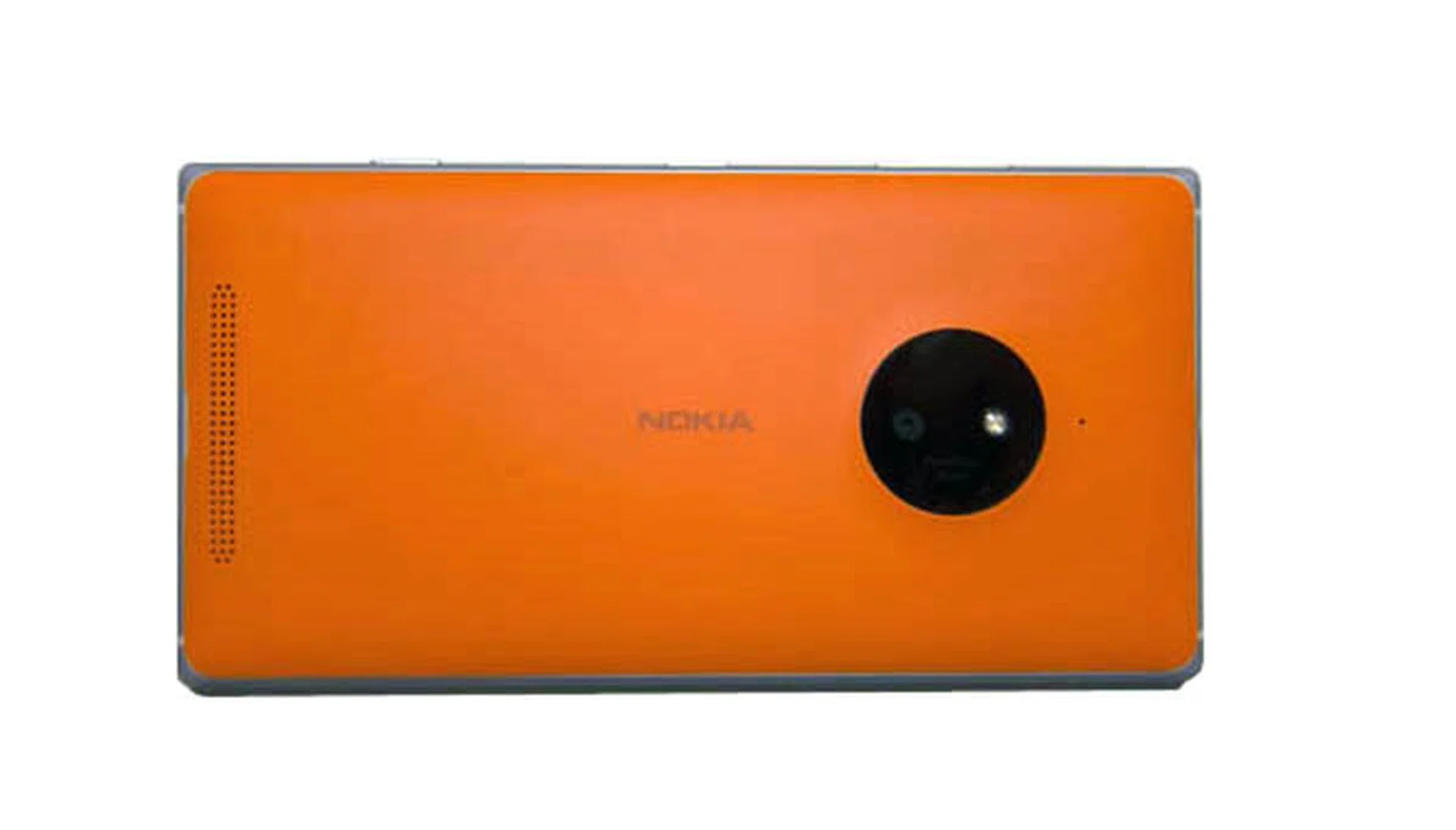 The Lumia 830 is available in Bright Orange, Bright Green, Black or White.