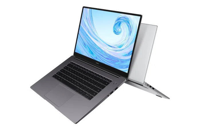 The Huawei MateBook D 15. (Image source: AMD)