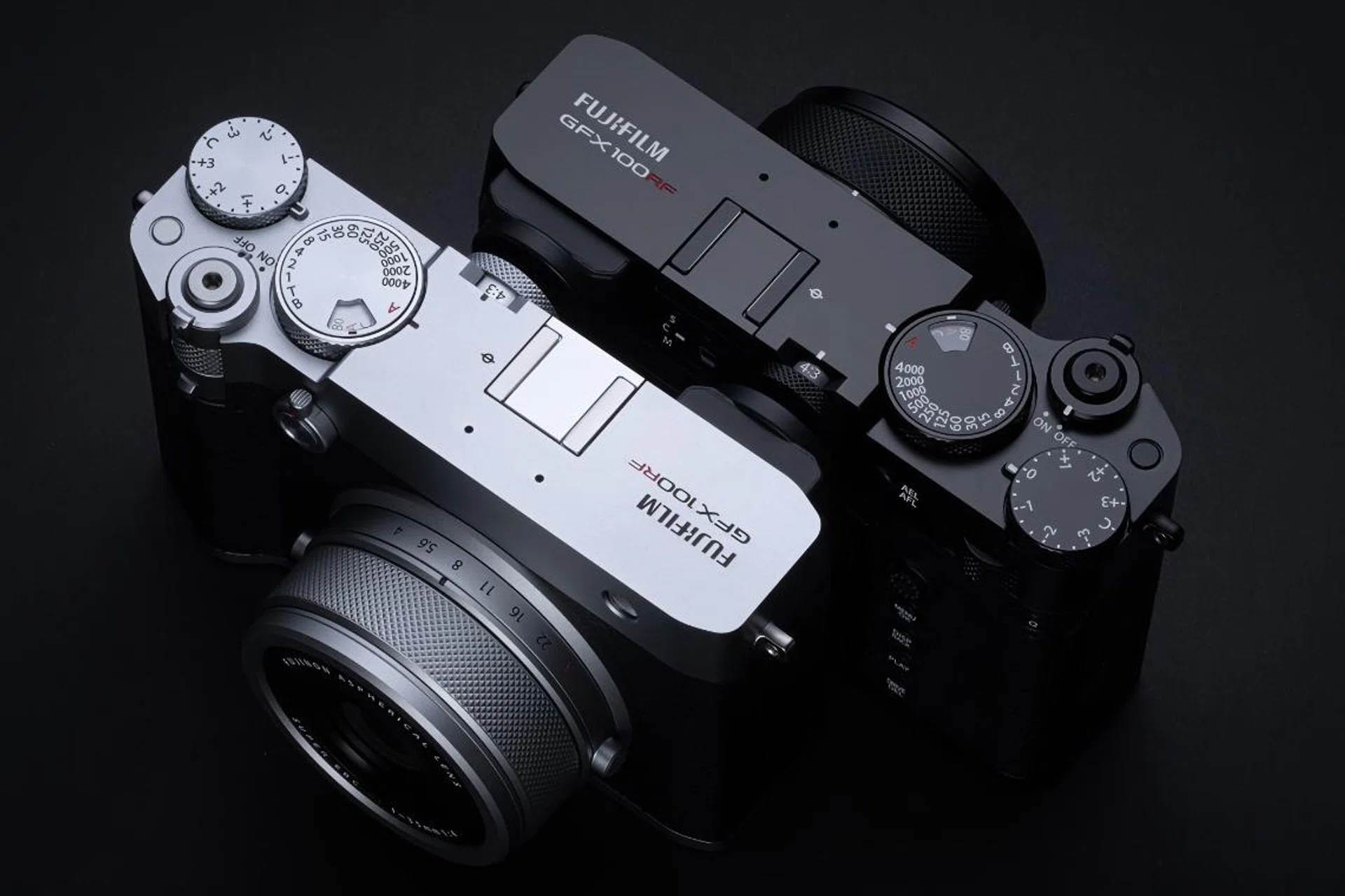 This is the new Fujifilm GFX100RF and it's available in black and silver. Photo: Fujifilm