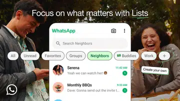 WhatsApp brings Custom Lists to users. Image: WhatsApp.