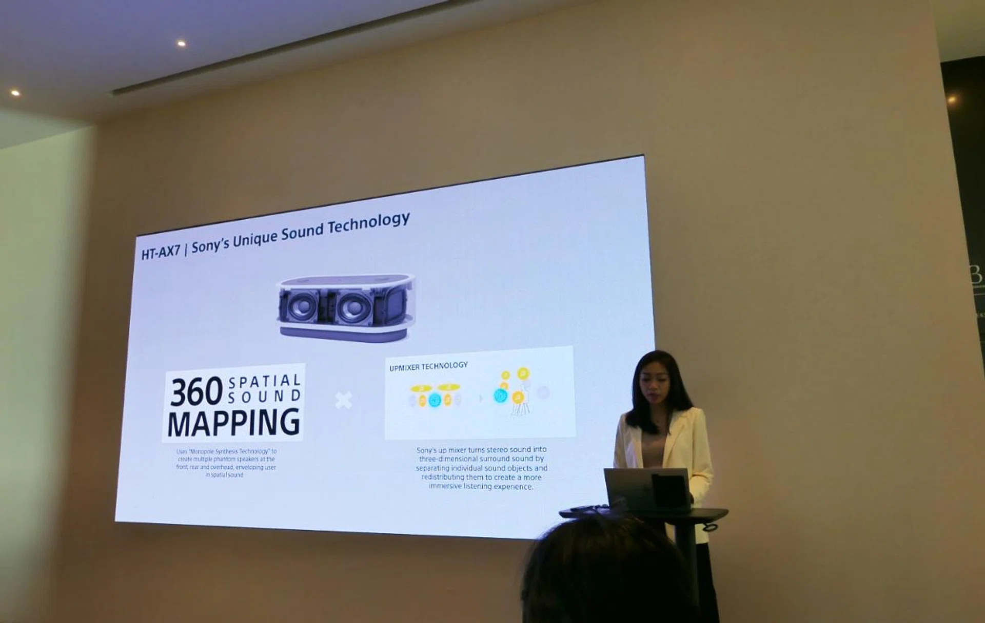 Lin Jiahui, Senior Executive, Home Entertainment & Sound Marketing Department, Sony Electronics (Singapore) Pte Ltd.