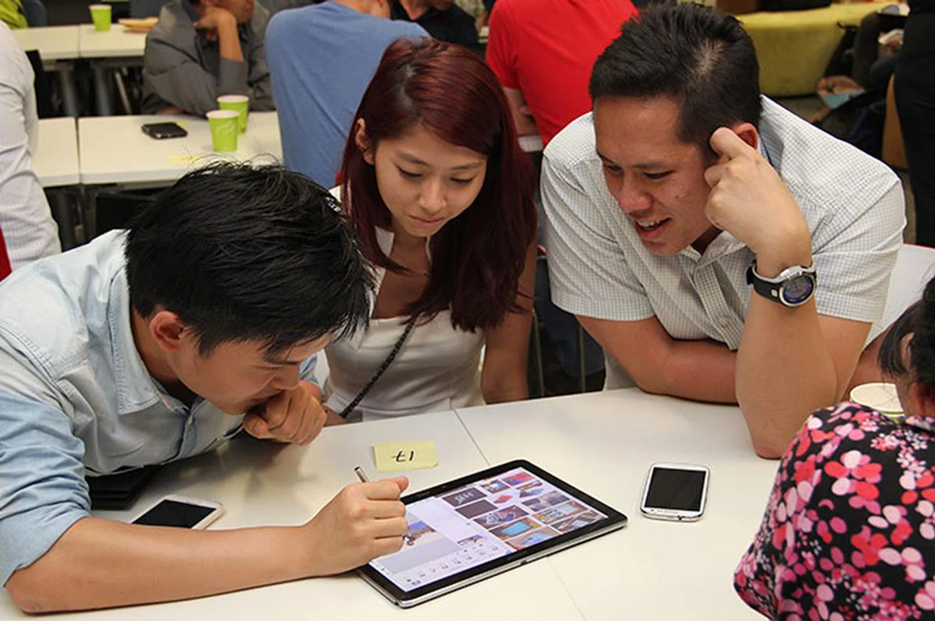 Some decided to go online to look for inspiration.