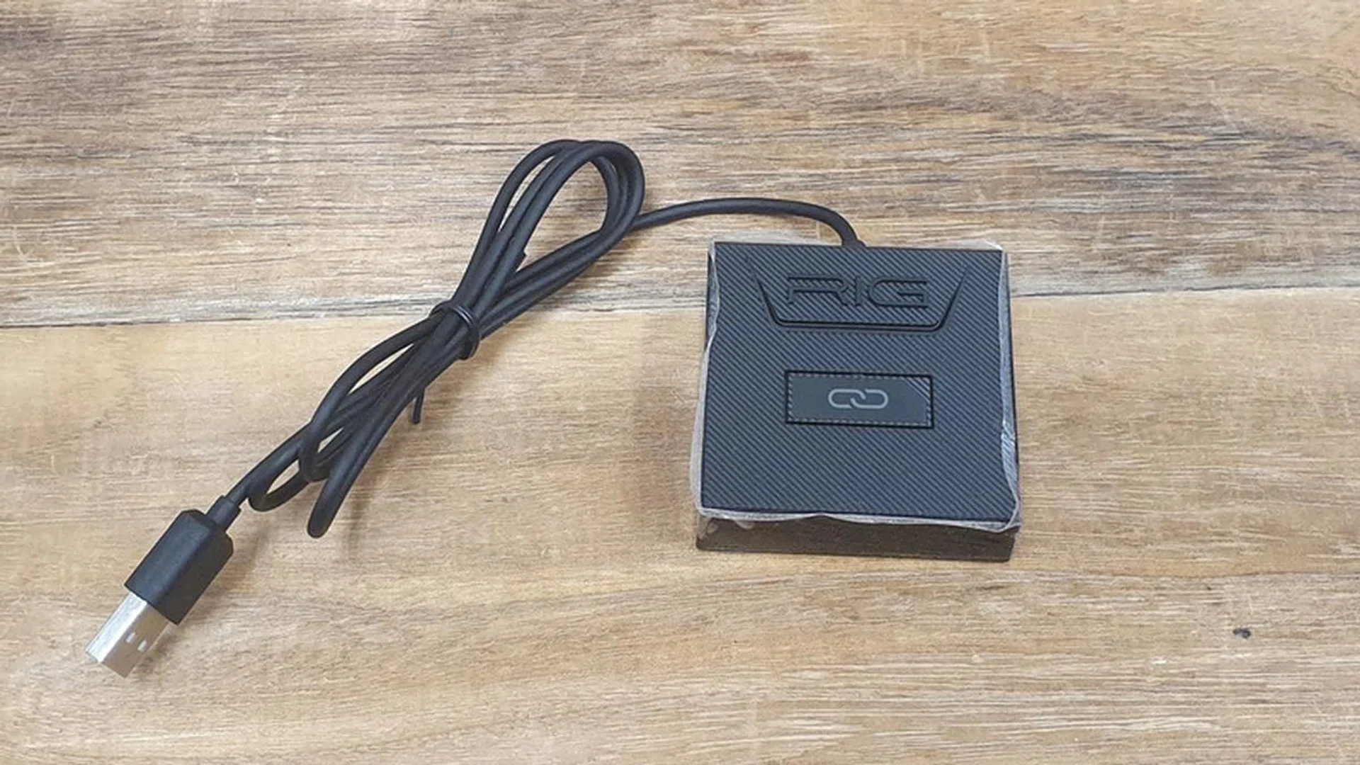 The wireless transmitter is small and portable