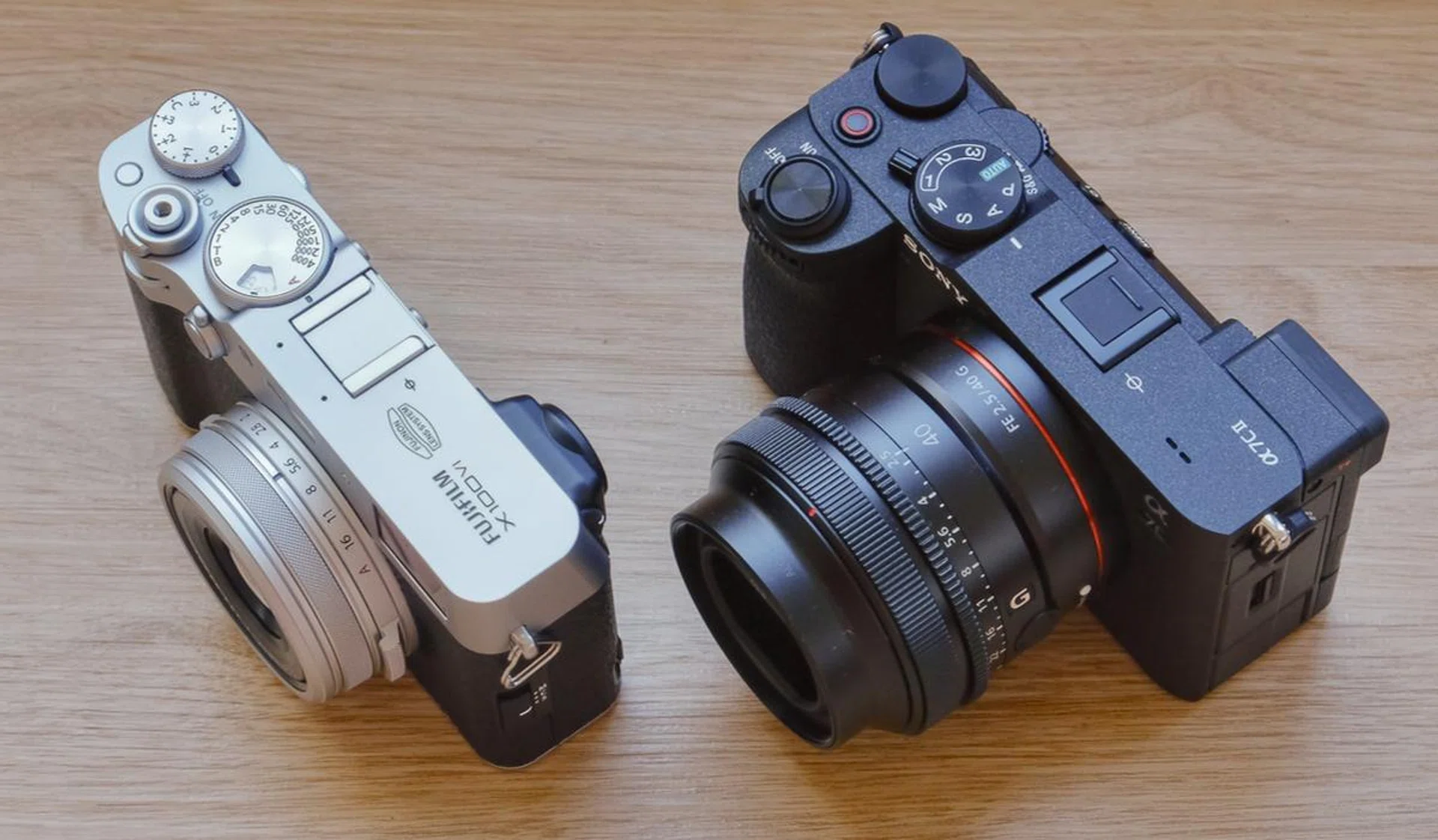 The Sony A7C II is almost just as small, but has a considerably larger sensor that some users will appreciate. However, it's not as fun to shoot. Photo: HWZ