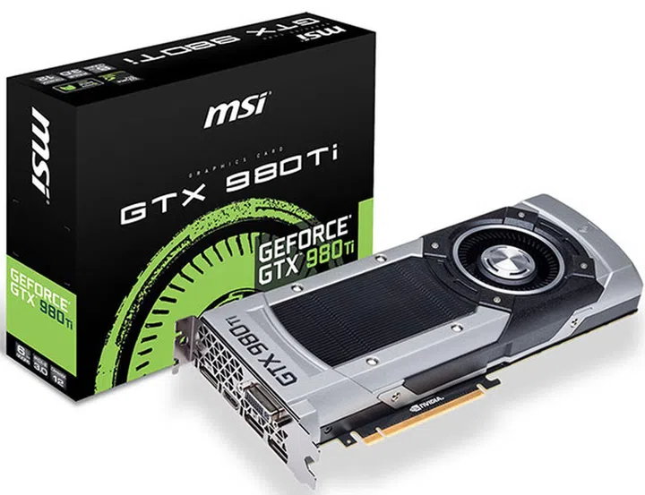 MSI GeForce GTX 980 Ti 6GD5. (Image Source: TechPowerUp)