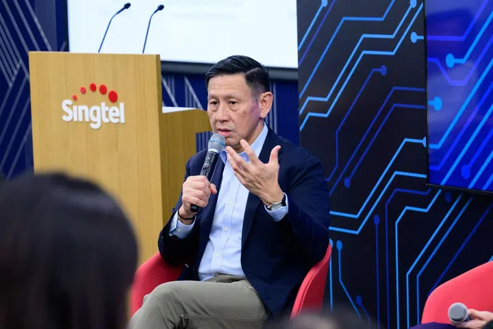 Singtel Singapore’s CEO at the fireside chat