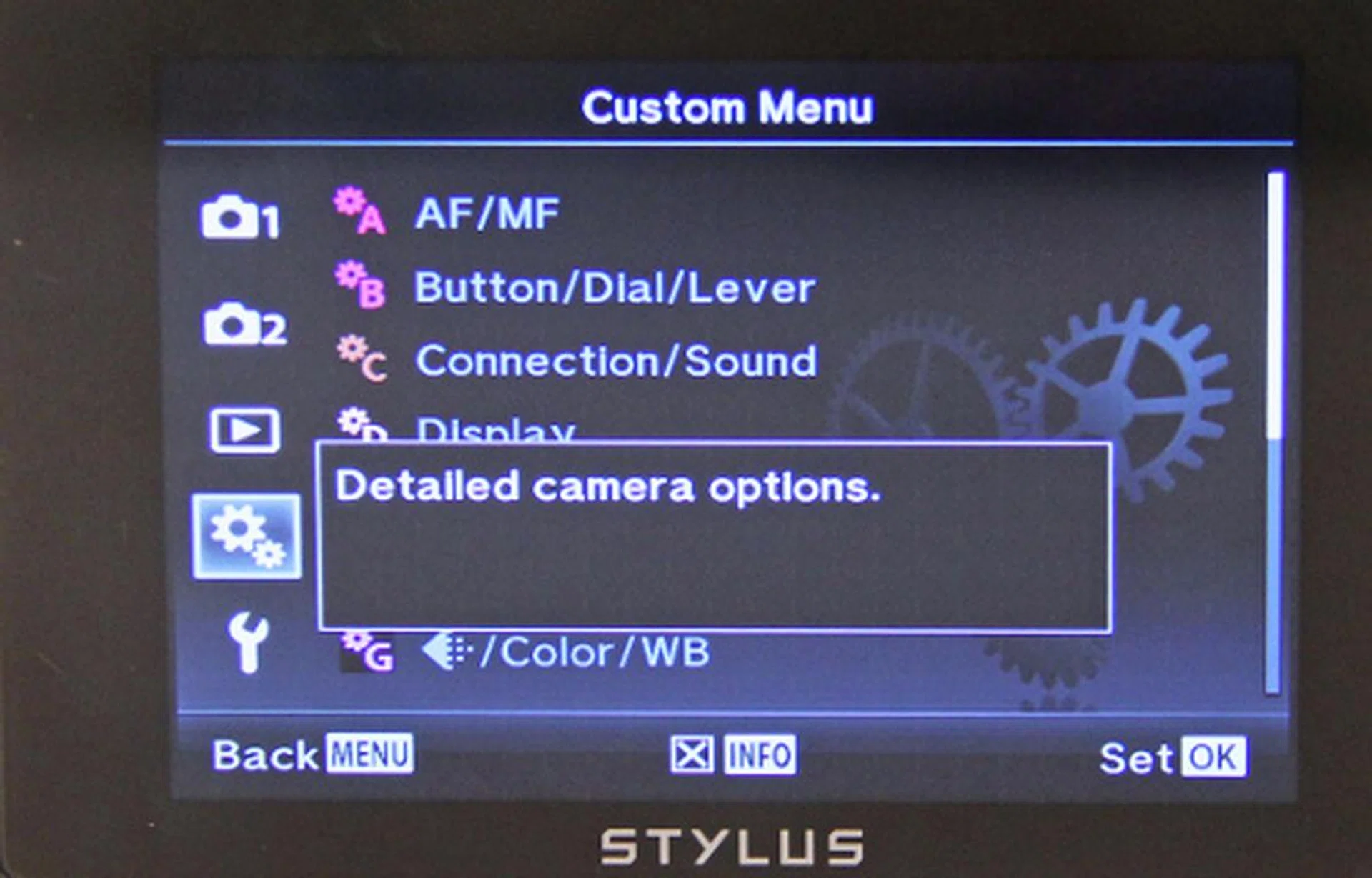 We wished the XZ-2's menu system was more streamlined. 