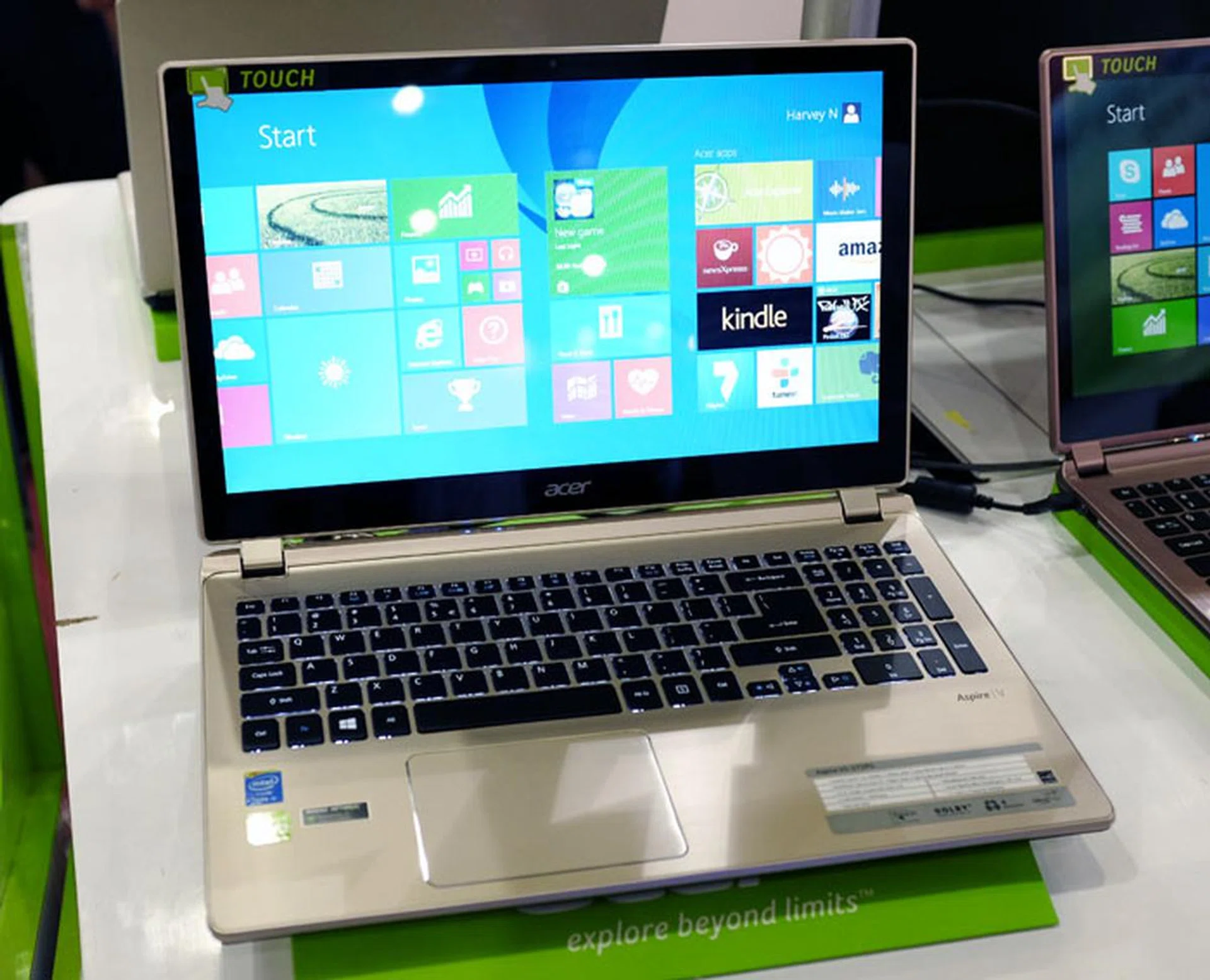 This Acer Aspire V5 is armed with a 15.6-inch touchscreen display, Intel Core i5-4200U processor, 4GB RAM, 500GB HDD storage, and discrete NVIDIA GT 750M GPU. All for just $999.