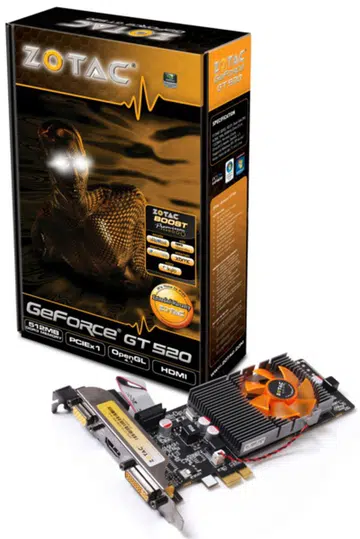 Zotac GeForce GT 520 PCIe x1