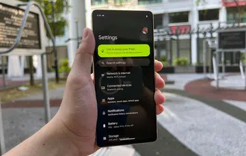 Android 13's Settings app on Google Pixel 7.