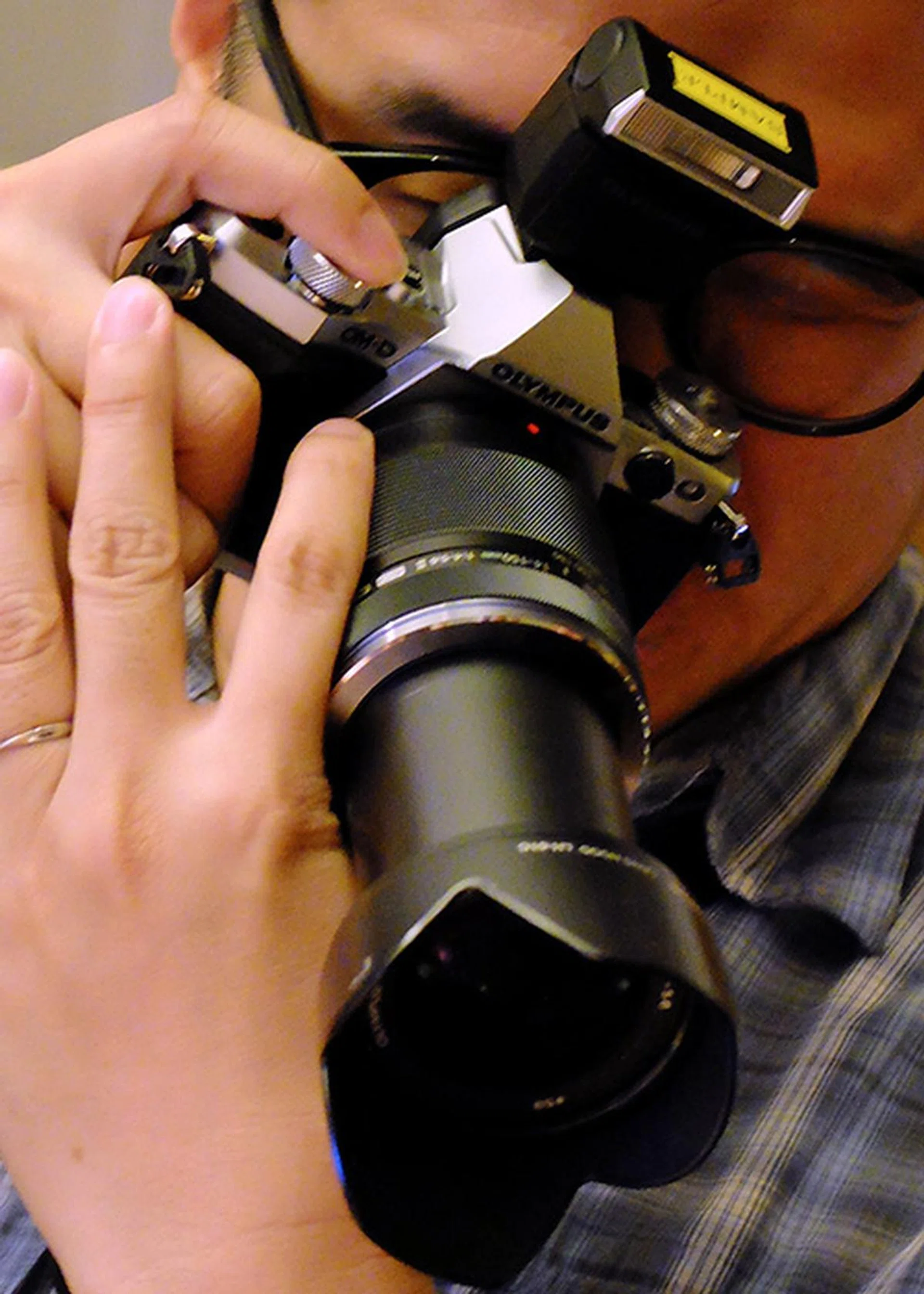 The new FL-LM3 is a handy, pocketable shoemount flash that doesn't need batteries. 