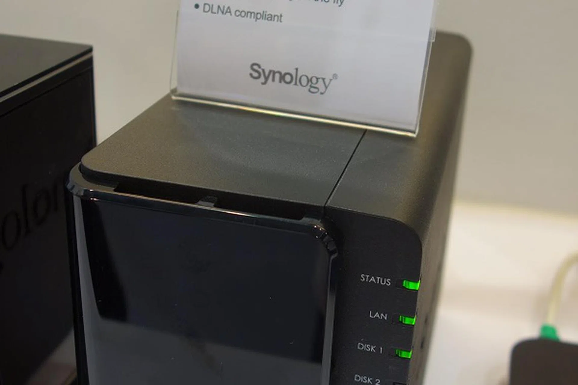 The Synology DS214+ features an unnamed Intel processor, and can apparently transcode video on-the-fly.