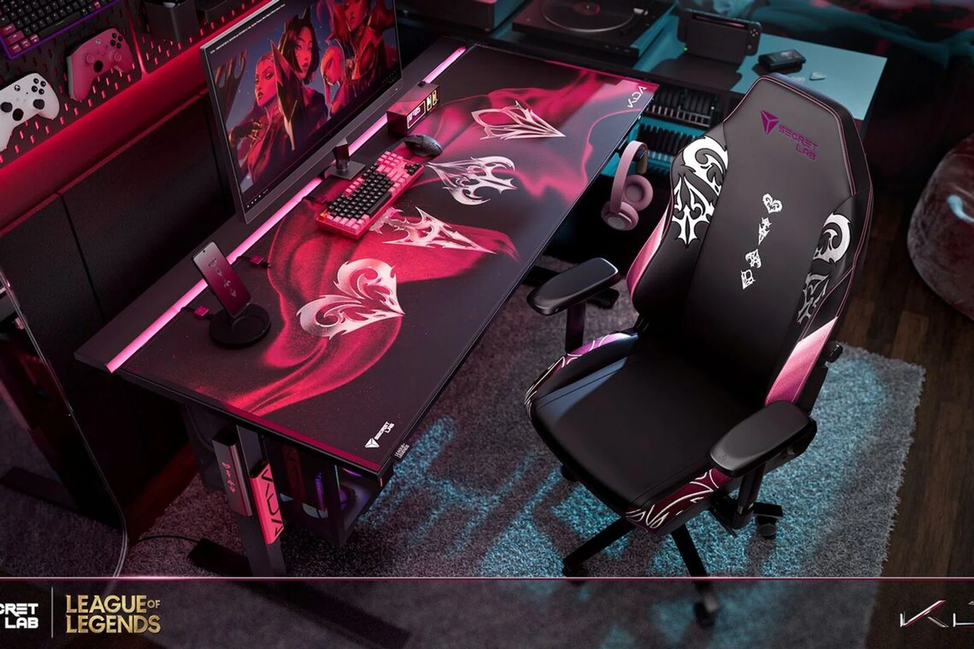 Secretlab x K/DA