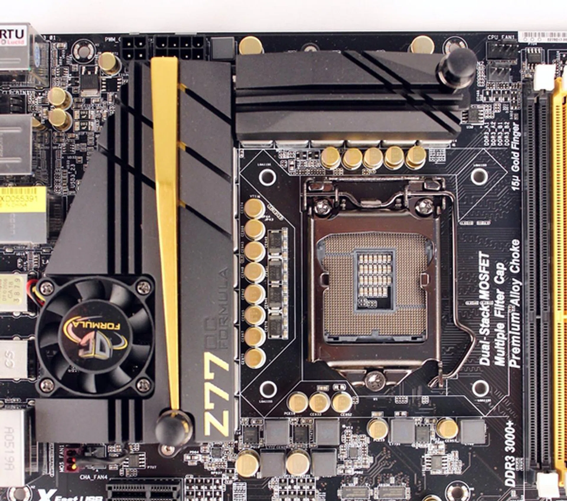 Besides featuring a 40mm cooling fan, the VRM heatsinks will support liquid cooling solutions right-out-of-the-box.