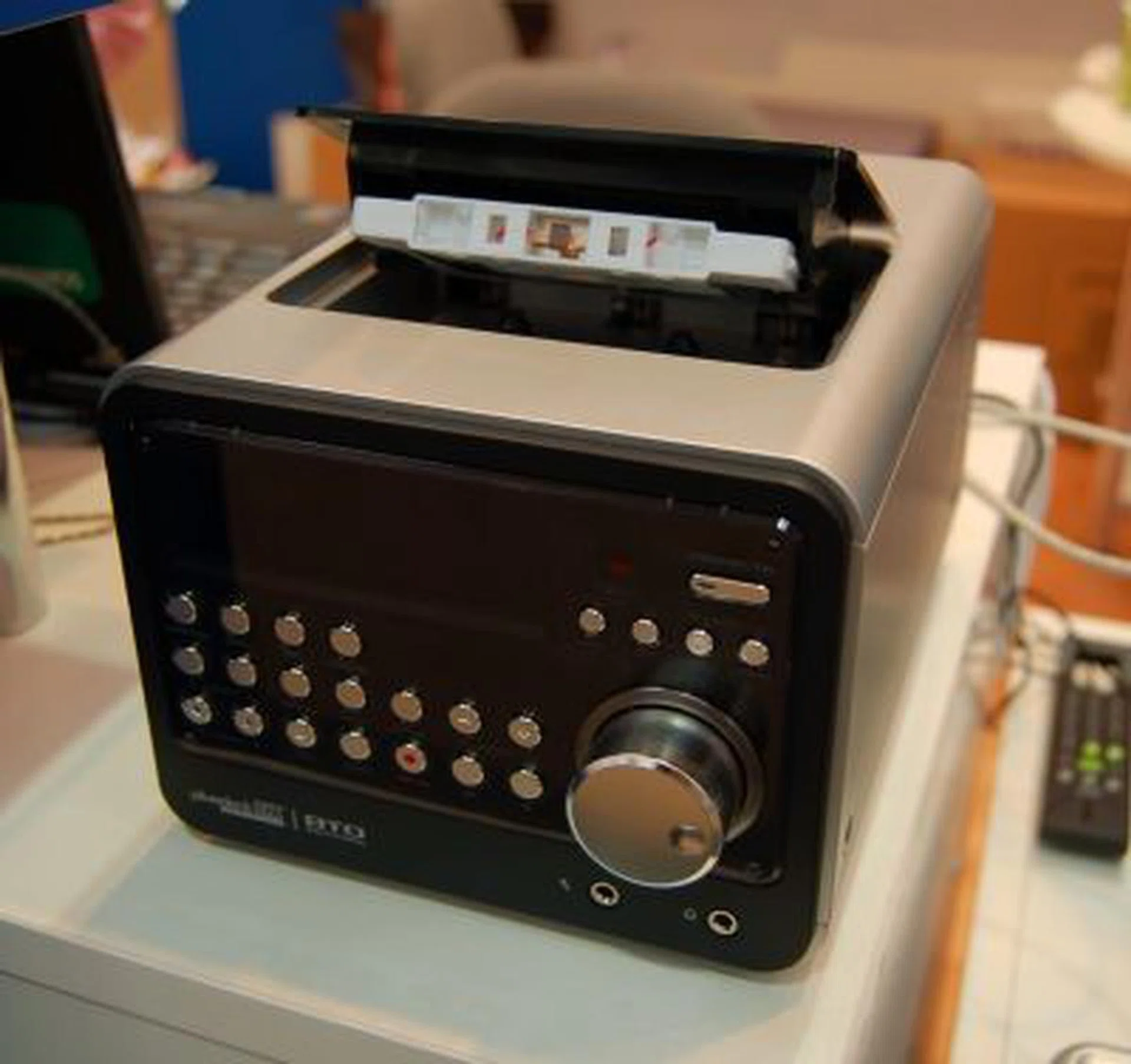  A cassette deck is getting as rare as the LP these days, but many older folks still use cassettes as itï¿½s a really affordable and easy to use format - plus itï¿½s the familiarity that counts most. This Plusdeck EX not only plays audio tapes, but also records to it, be it from the FM radio source, all the way to the digital tracks that one has on the PC (it does the necessary conversion) and other external sources connected to the unit.  