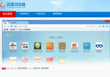 Screenshot taken from liulanqi.baidu.com