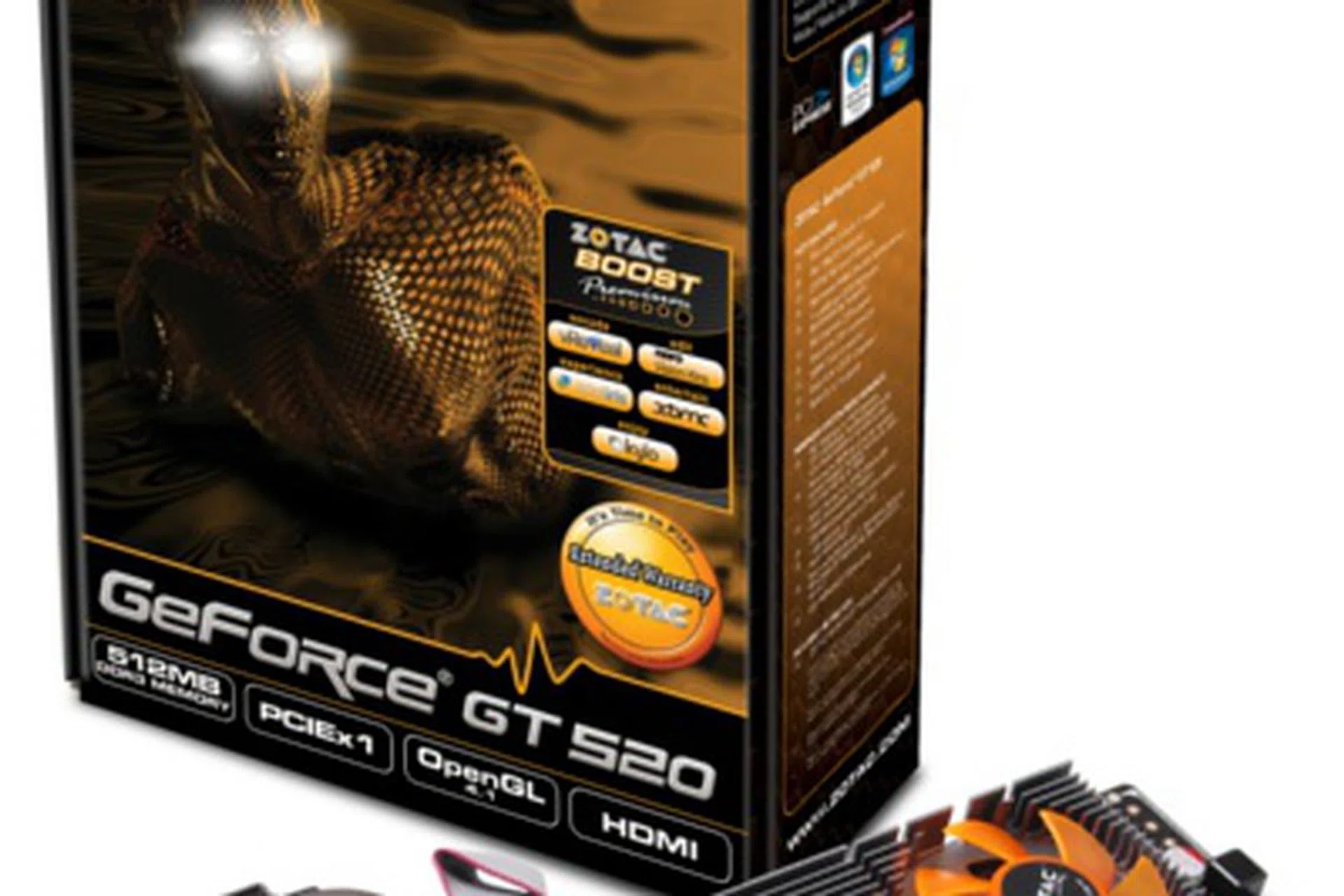 Zotac GeForce GT 520 PCIe x1