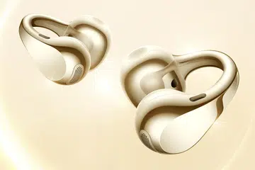 The Enco Clip2 in Luminous Gold. 