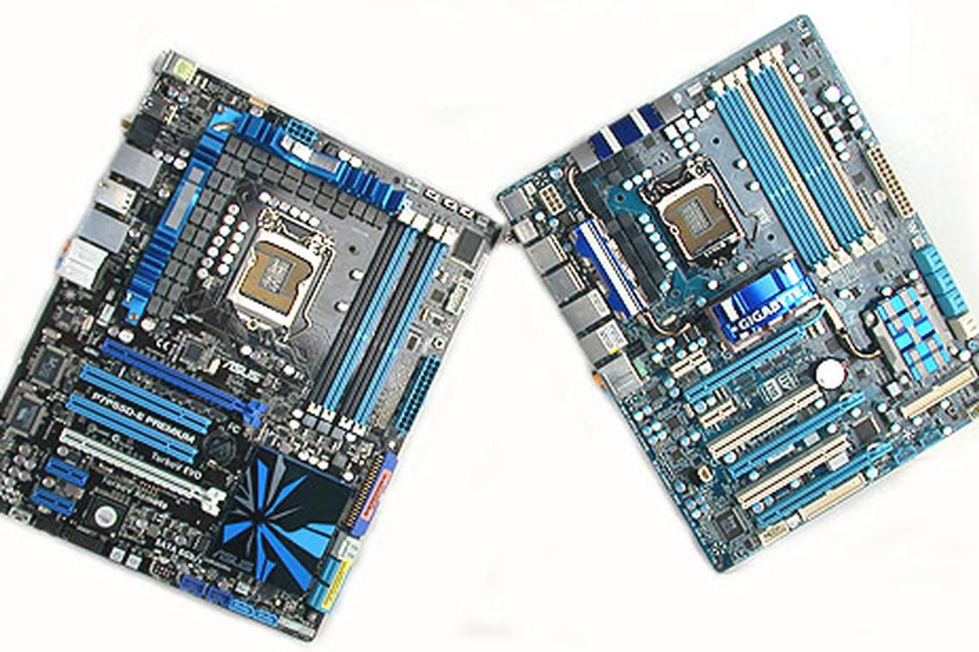 ASUS and Gigabyte are among the first vendors to implement SATA 6Gbps and USB 3.0 in their revised editions of the Intel P55 chipset based motherboards.