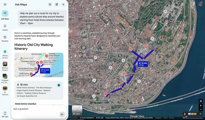 Google Maps Ask Maps