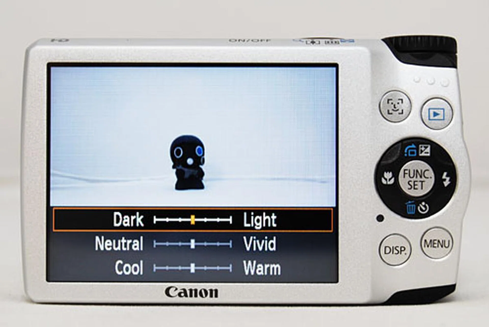 Live Mode lets you adjust the look of a shot with easy to understand sliders.