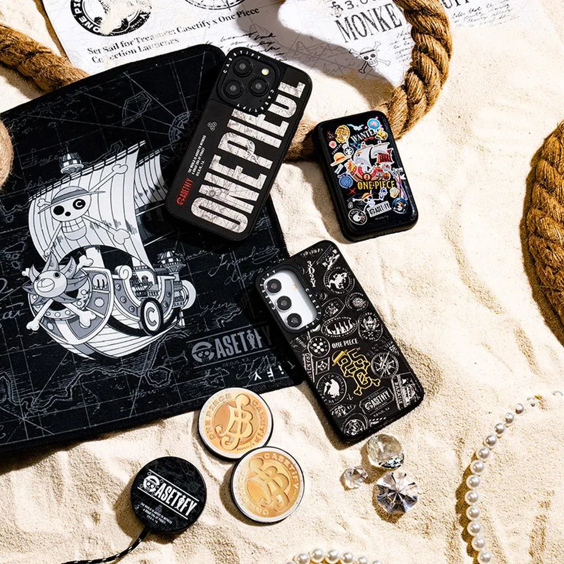 【ONE PIECE 25th】CASETiFY iPhone13miniケース ONE PIECE x CASETiFY 25周年を記念した「限定アイテムコレクション