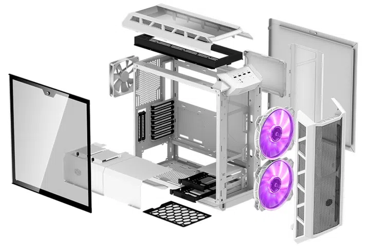 Cooler Master H500P Mesh White
