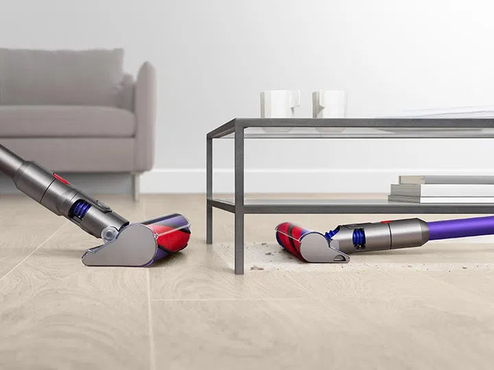 The Dyson Digital Slim features a much smaller head thanks to several design refinements.