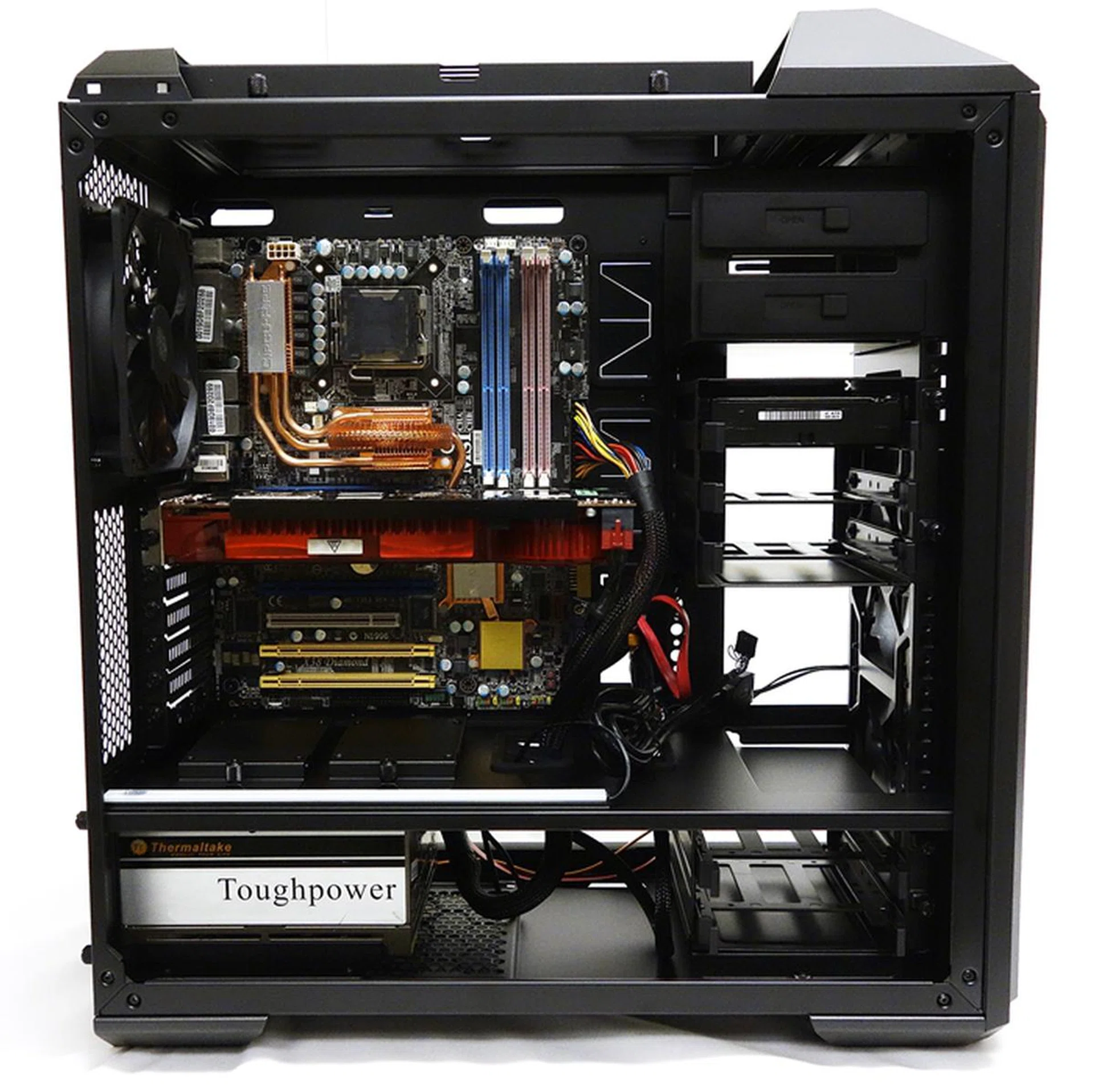 We installled our usual test components without any hitches.