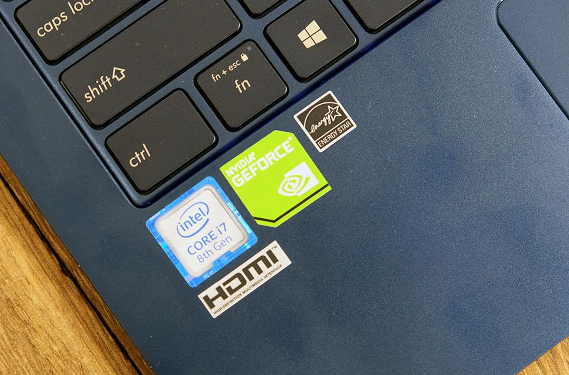 The ZenBook 14 is one of the few ultraportable notebooks to feature discrete graphics.