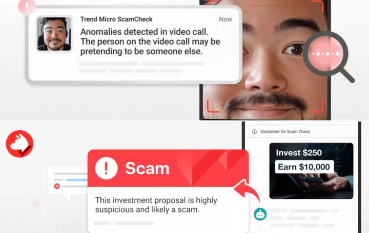 Some of things ScamShare can do. Photo: Trend Micro. 