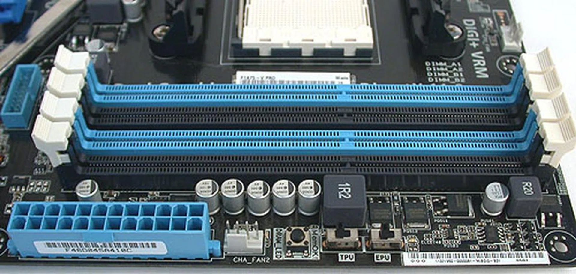 ASUS claims to support up to 64GB of DDR3 memory, but that's only if you can find 16GB DIMMs in the market. 1866MHz is the maximum memory frequency supported. 
