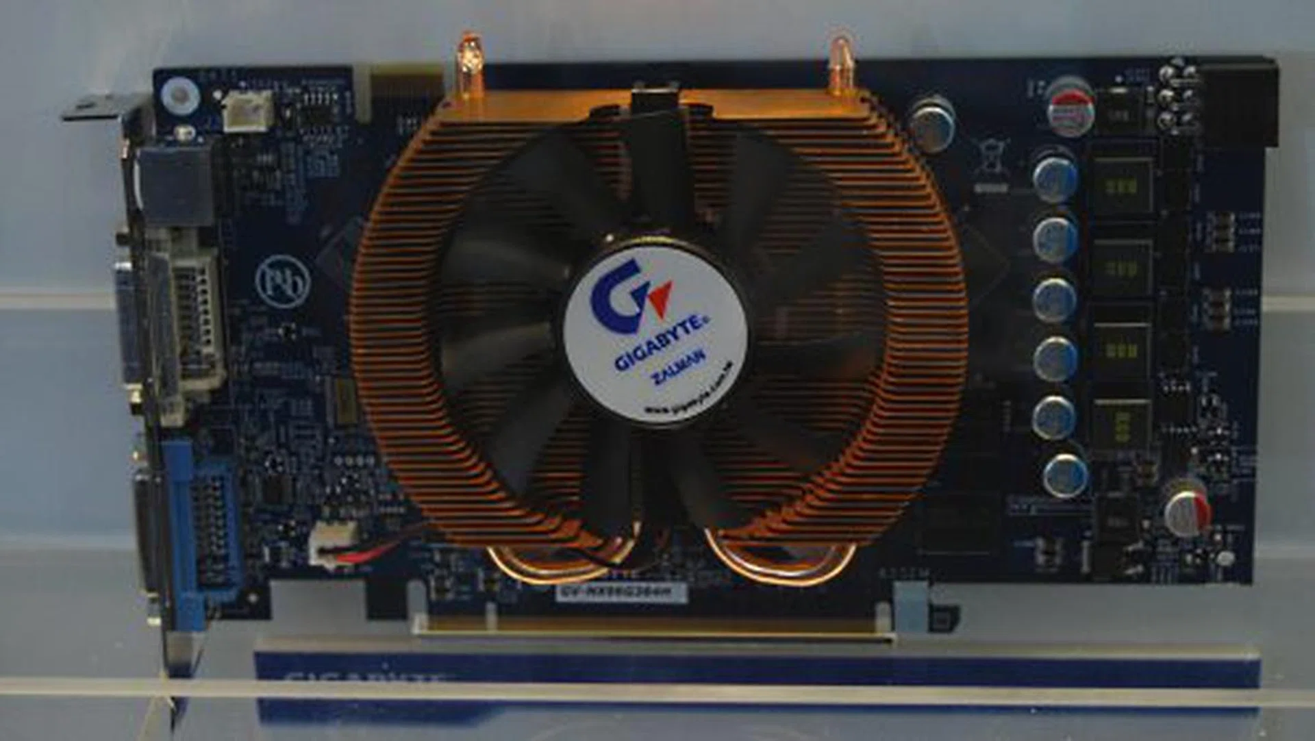  It may be a rebadged GeForce 8800 GS but from what we have seen, NVIDIA's board partners all have their versions for show at Computex. It's the lull before the storm. In case you didn't know, the GSO has 384MB of DDR3 memory (192-bit bandwidth) and uses the G92 core.  