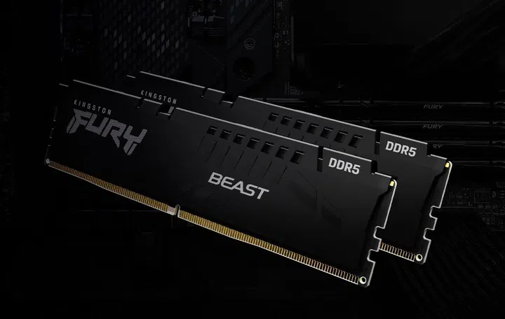 Unleash DDR5 speed on your gaming. Image source: Kingston. 