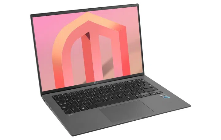 The gram 14 weighs just 999g despite having a large 72Wh battery. (Image source: LG)