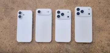 Apple iPhone 17 dummy units.