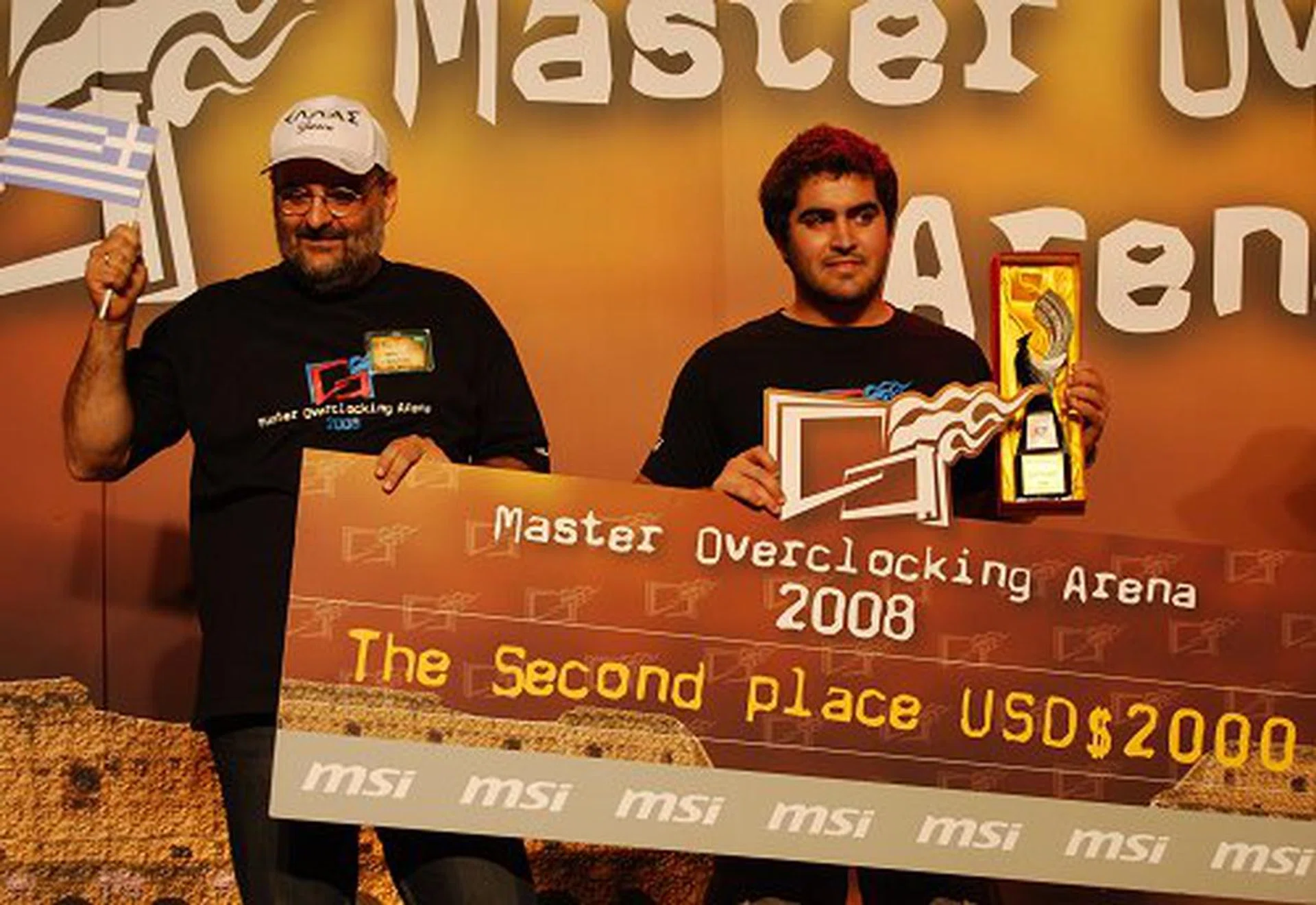  The second placed winner of MOA 2008 - Greece.  