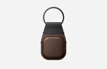 The Nomad Leather KeyChain for the AirTag. <br>Image source: Nomad
